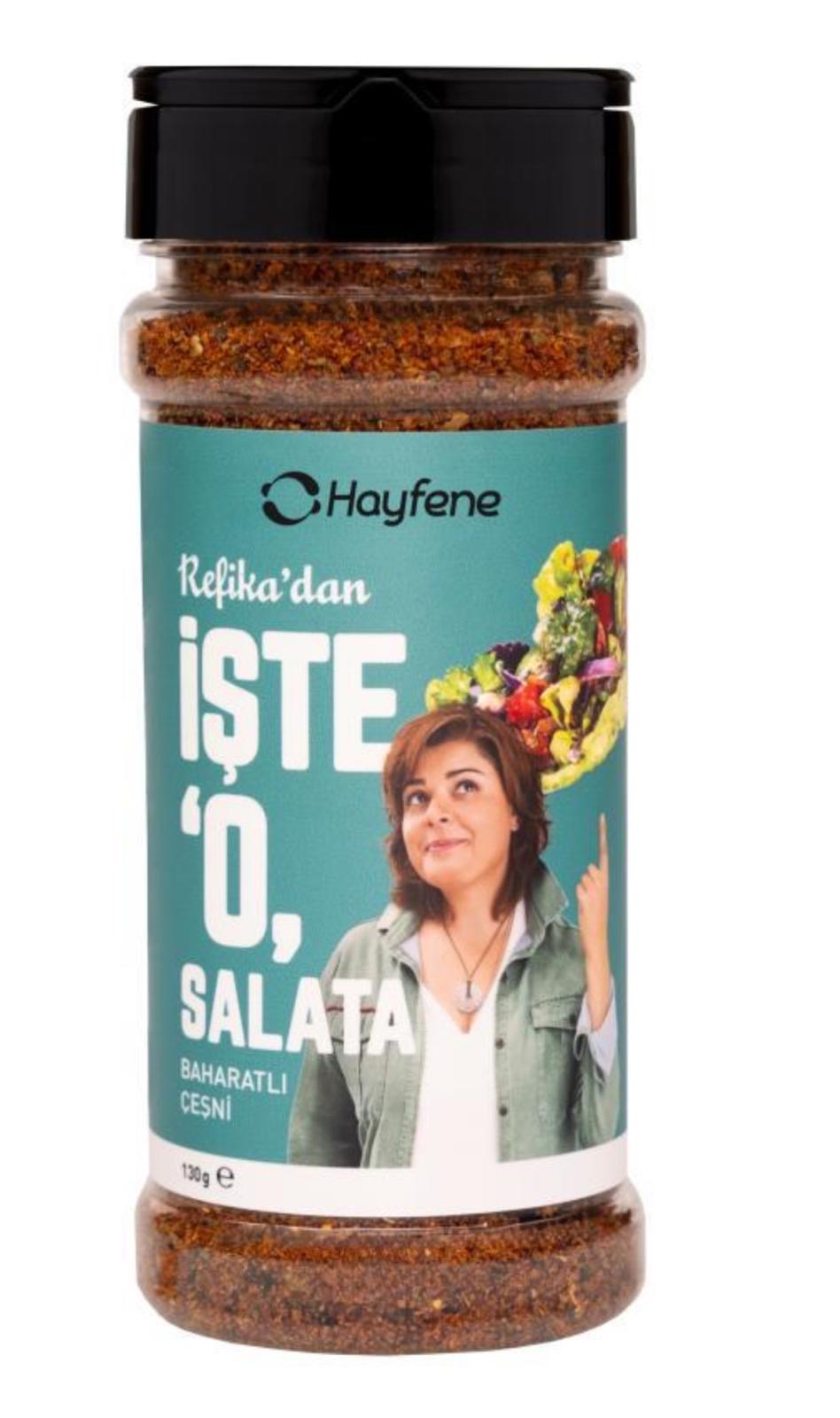 HAYFENE İŞTE O SALATA BAHARATLI ÇEŞNİ 130 GR HAYFENE İŞTE O SALATA BAHARATLI ÇEŞNİ 130 GR