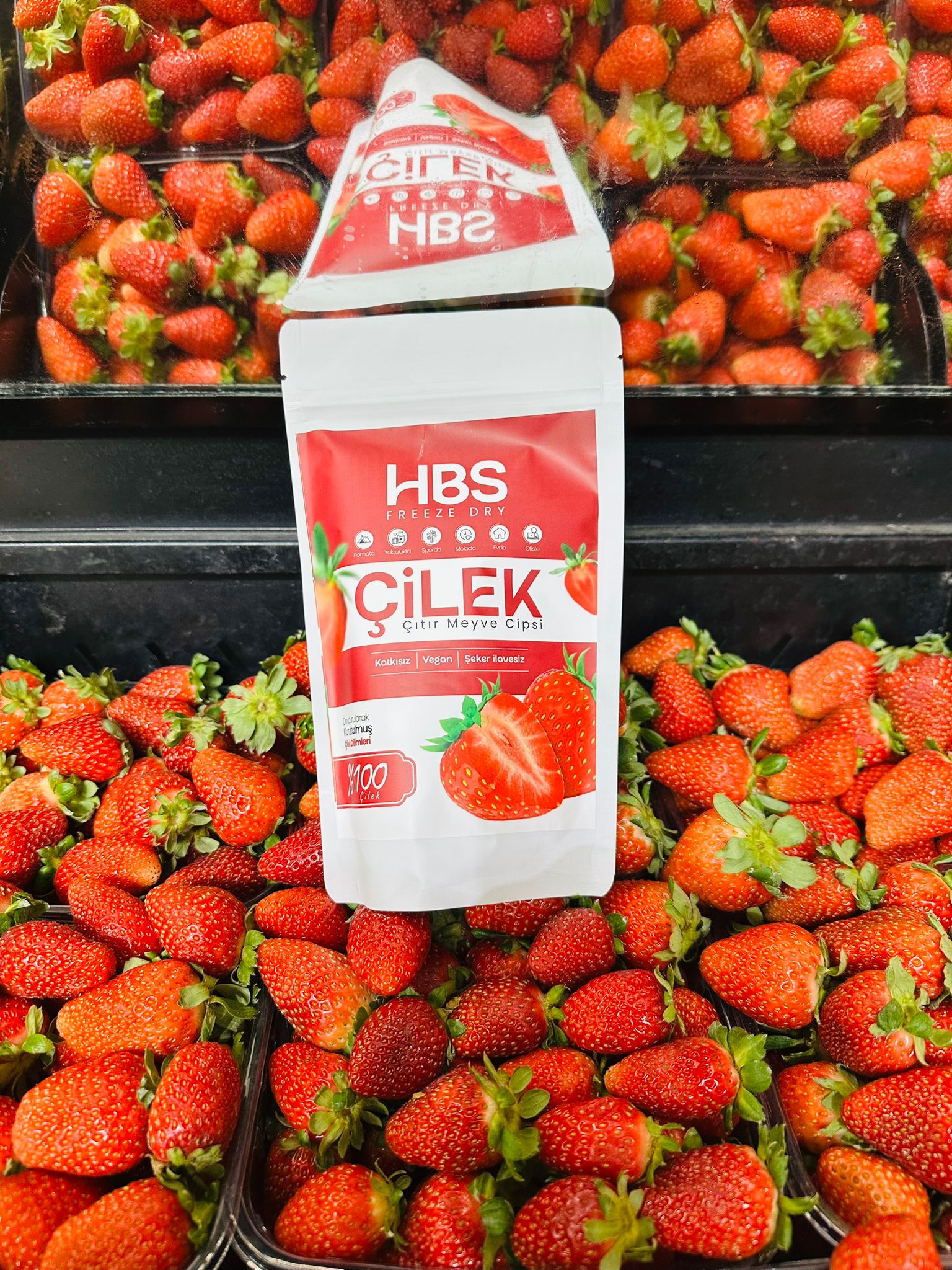 HBS ÇİLEK ÇITIR MEYVE 20 G