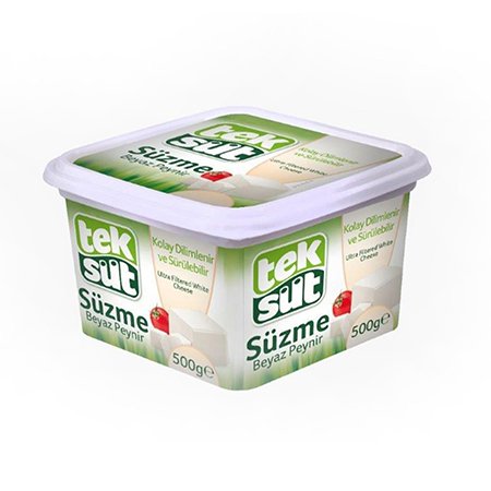 Tek Süt Süzme Peynir 400 gr