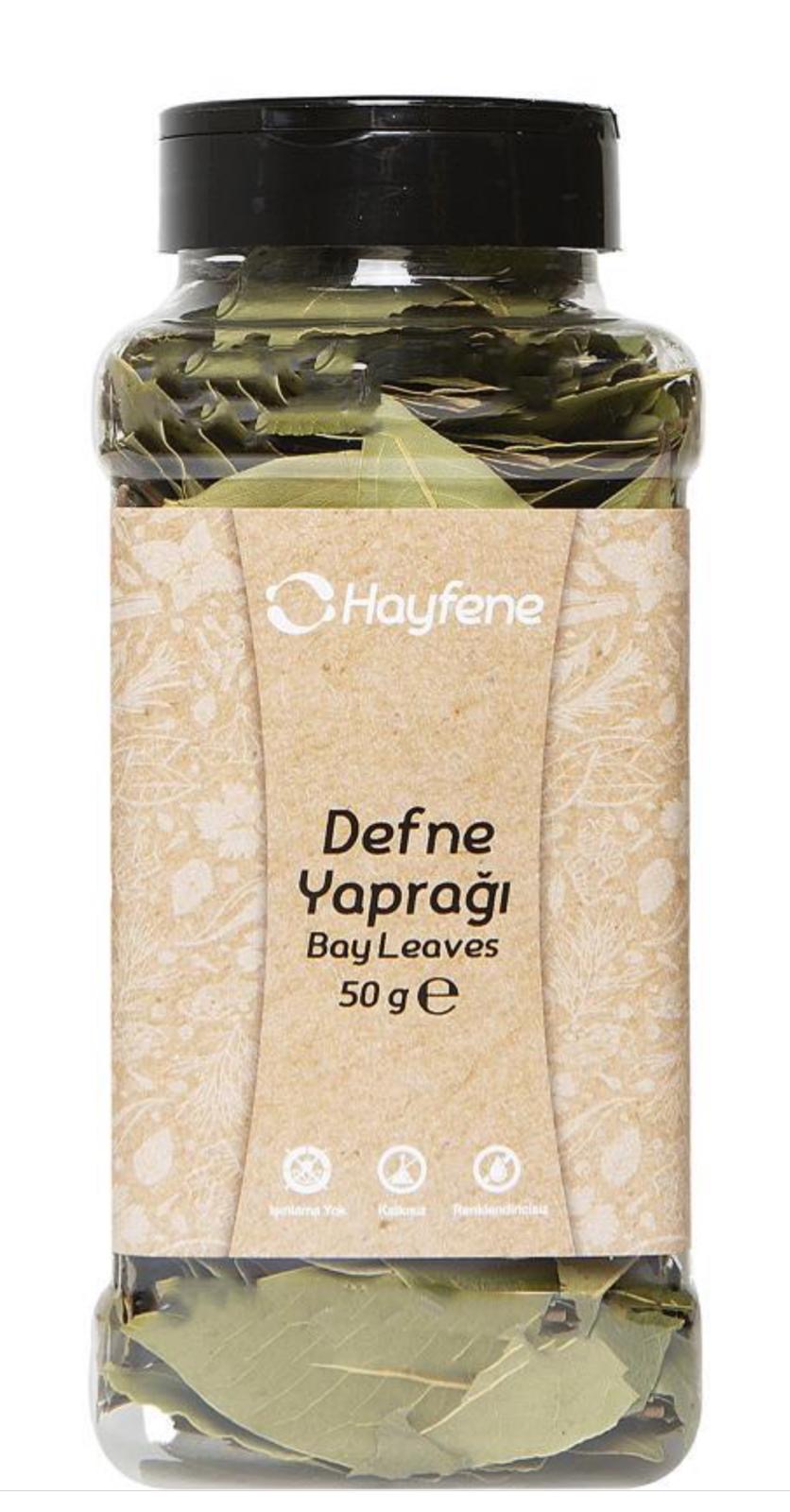 HAYFENE DEFNE YAPRAĞI 50 GR HAYFENE DEFNE YAPRAĞI 50 GR