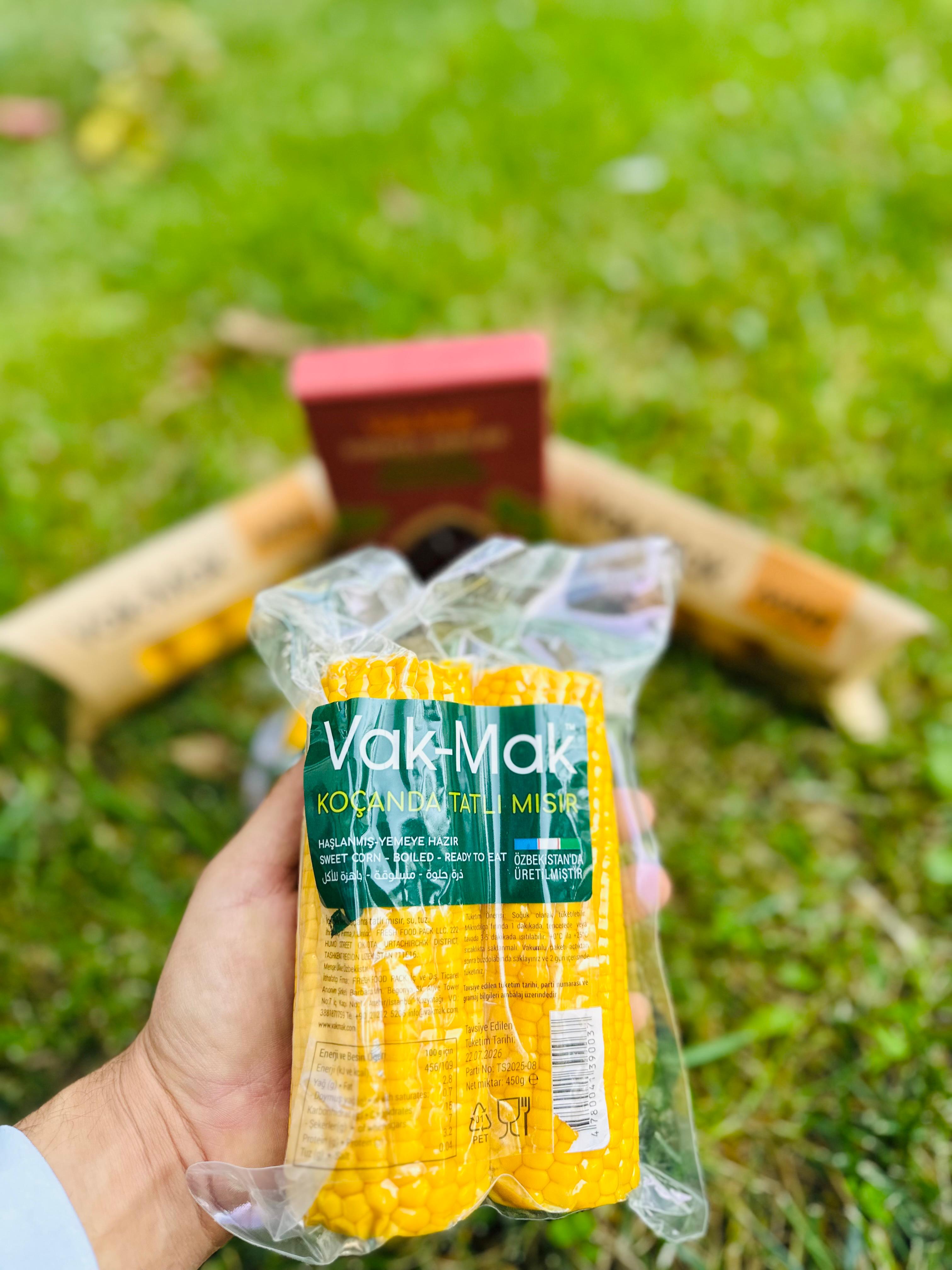 KOÇANDA HAŞLANMIŞ MISIR 450 GR VAK-MAK