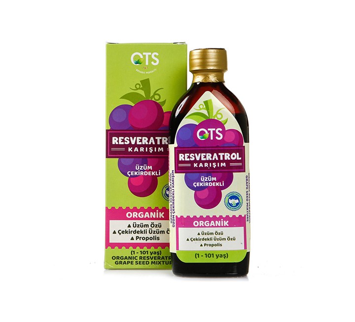 Ots organik resveratrol karışım 180gr