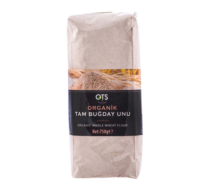 Ots organik özel amaçlı tam buğday unu 500gr