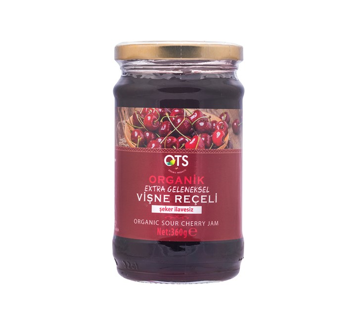 Ots organik vişne reçeli 360gr